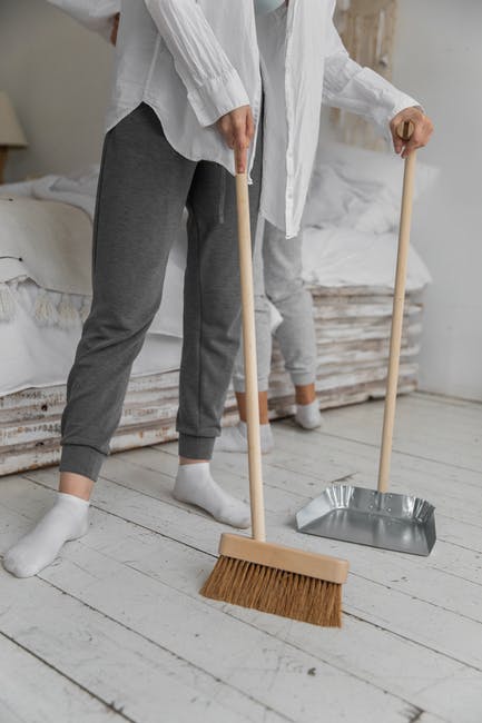 How to Sweep Your Floors the Correct Way