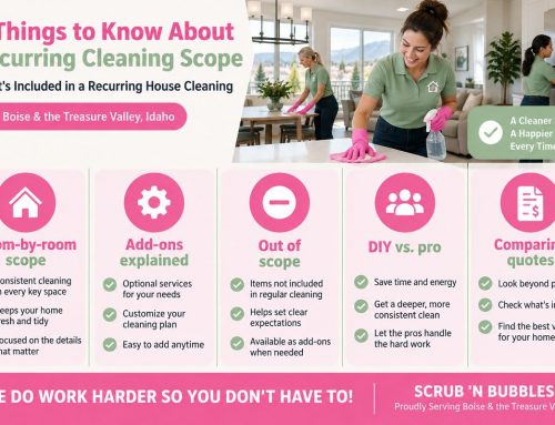 What’s Included in a Recurring House Cleaning